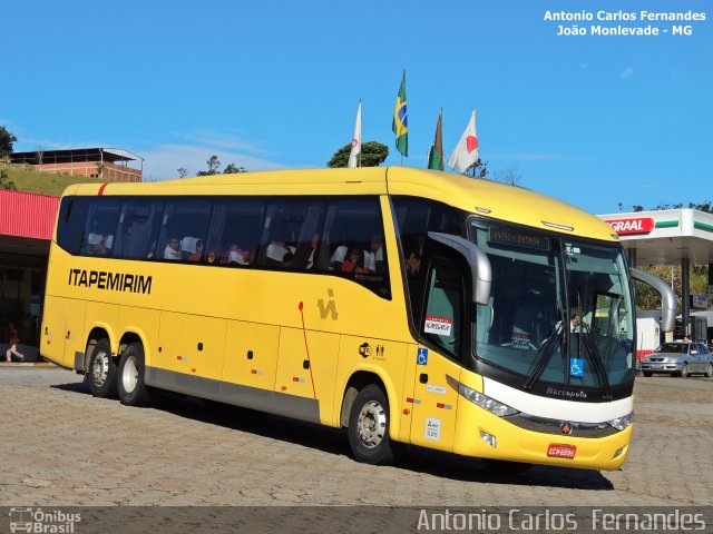 Viação Itapemirim 60633 na cidade de João Monlevade, Minas Gerais, Brasil, por Antonio Carlos Fernandes. Número da foto: #3824343.