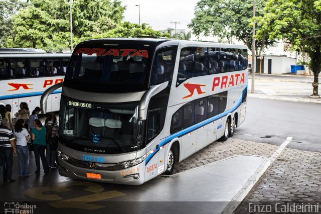 Expresso de Prata 161374 na cidade de Bauru, São Paulo, Brasil, por Enzo Caldeirini Saiar. ID da foto: 3826109.