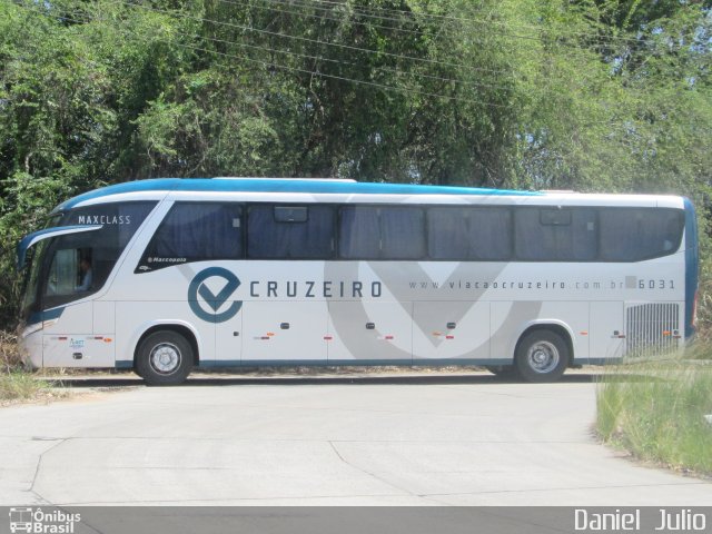 Viação Cruzeiro 6031 na cidade de Recife, Pernambuco, Brasil, por Daniel  Julio. ID da foto: 3825218.