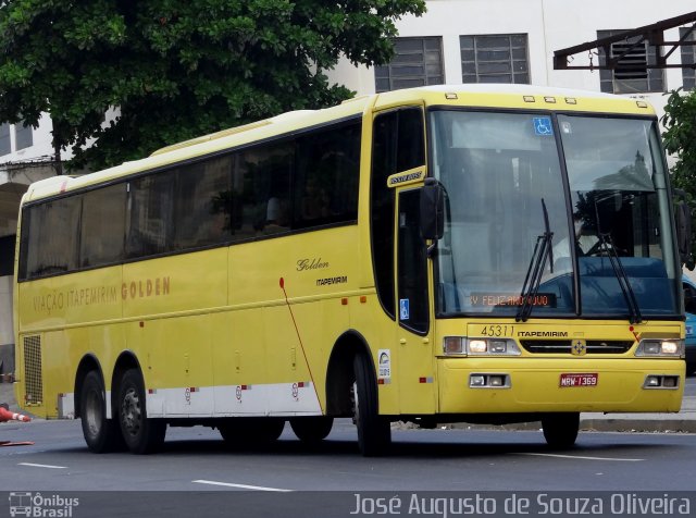 Viação Itapemirim 45311 na cidade de Rio de Janeiro, Rio de Janeiro, Brasil, por José Augusto de Souza Oliveira. Número da foto: #3826944.