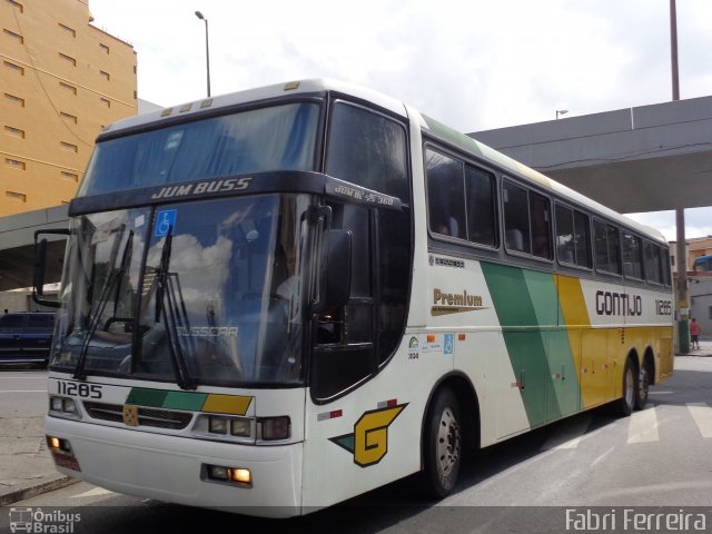 Empresa Gontijo de Transportes 11285 na cidade de Belo Horizonte, Minas Gerais, Brasil, por Fabri Ferreira. ID da foto: 3828142.