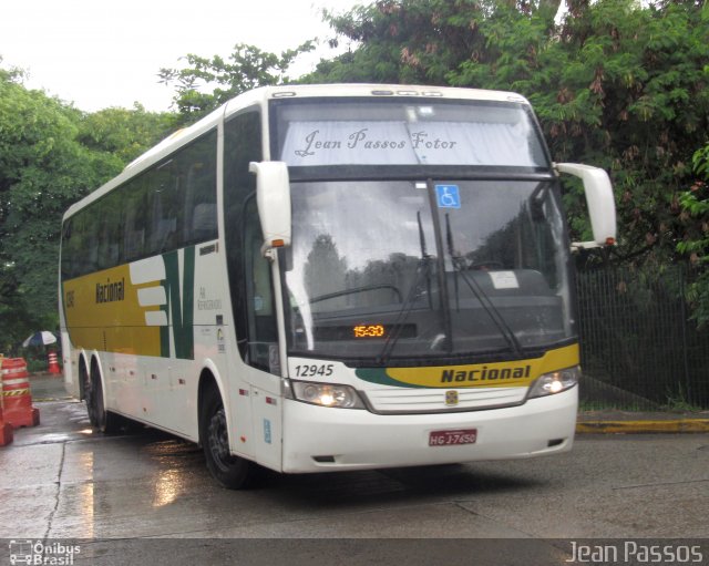 Viação Nacional 12945 na cidade de São Paulo, São Paulo, Brasil, por Jean Passos. Número da foto: #3828267.