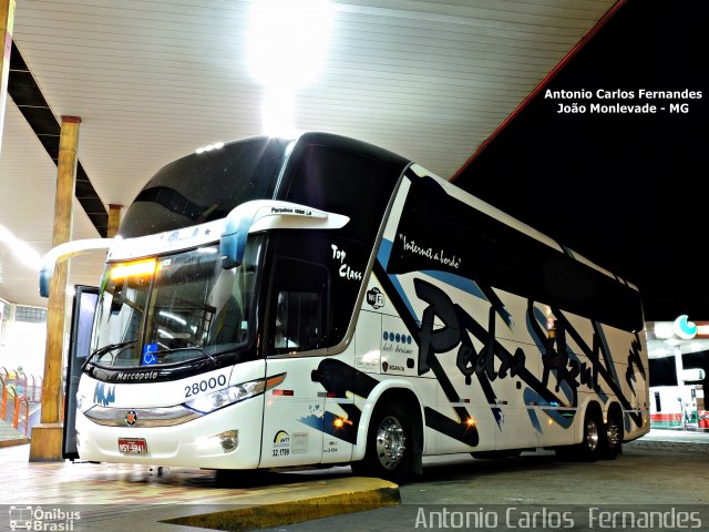 Pedra Azul Turismo 28000 na cidade de João Monlevade, Minas Gerais, Brasil, por Antonio Carlos Fernandes. Número da foto: #3826803.