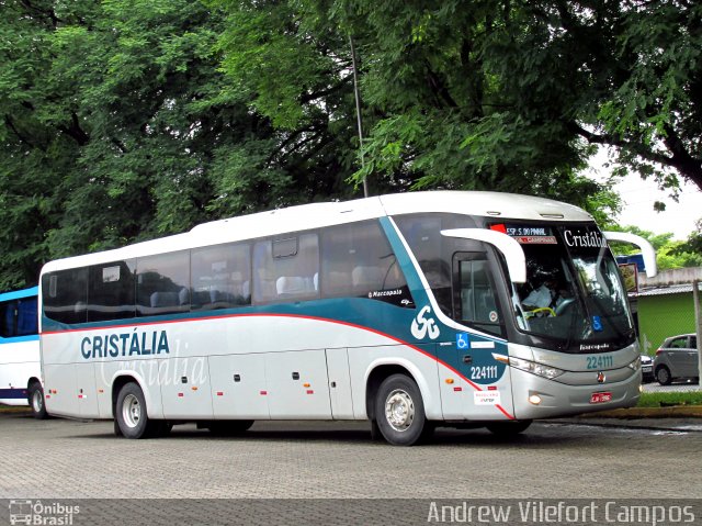 Expresso Cristália 224111 na cidade de São Paulo, São Paulo, Brasil, por Andrew Campos. ID da foto: 3826765.