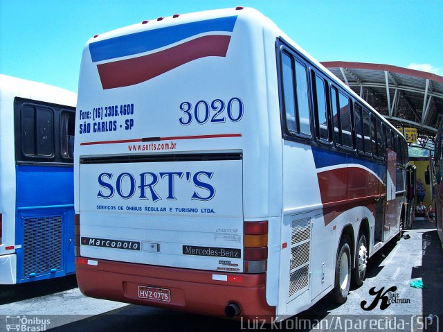 Sort´s Turismo 3020 na cidade de Aparecida, São Paulo, Brasil, por Luiz Krolman. ID da foto: 3828761.