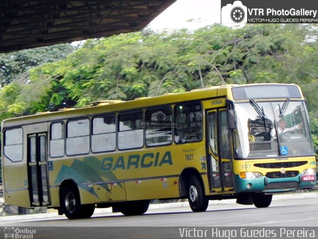 Viação Garcia 7627 na cidade de Maringá, Paraná, Brasil, por Victor Hugo Guedes Pereira. Número da foto: #3830006.