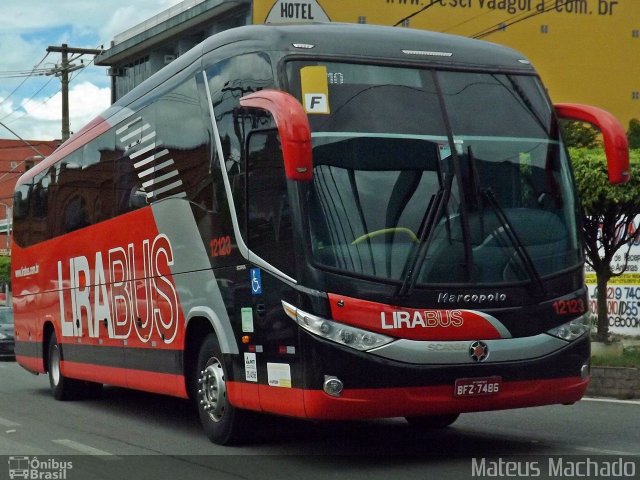Lirabus 12123 na cidade de Aparecida, São Paulo, Brasil, por Mateus Machado. Número da foto: #3830532.