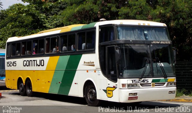 Empresa Gontijo de Transportes 15245 na cidade de São Paulo, São Paulo, Brasil, por Cristiano Soares da Silva. ID da foto: 3830271.