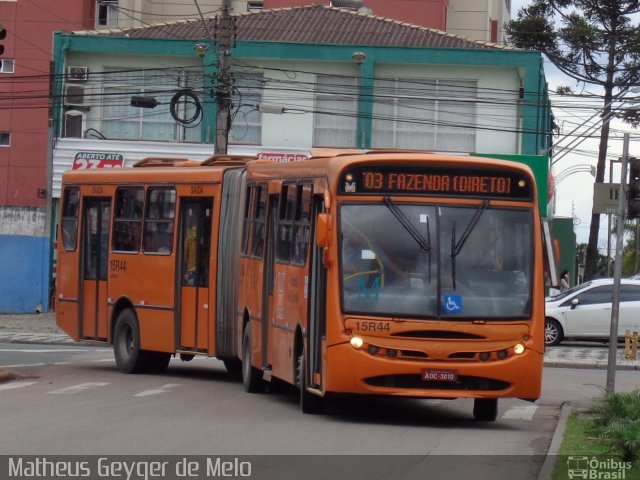 Leblon Transporte de Passageiros 15R44 na cidade de Curitiba, Paraná, Brasil, por Matheus  Geyger de Melo. Número da foto: #3828770.