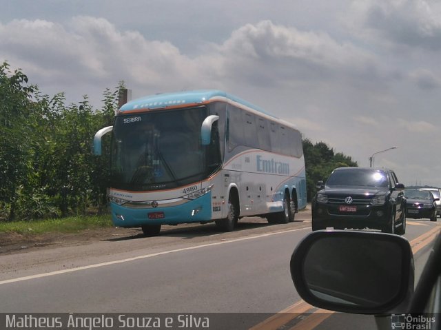 Emtram 4980 na cidade de Volta Redonda, Rio de Janeiro, Brasil, por Matheus Ângelo Souza e Silva. Número da foto: #3829149.