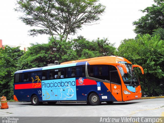 Viação Piracicabana 1662 na cidade de São Paulo, São Paulo, Brasil, por Andrew Campos. Número da foto: #3829781.