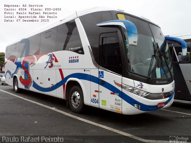AS Service 4504 na cidade de Aparecida, São Paulo, Brasil, por Paulo Rafael Peixoto. Número da foto: #3829397.
