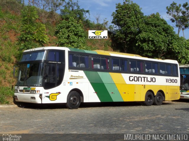 Empresa Gontijo de Transportes 11300 na cidade de João Monlevade, Minas Gerais, Brasil, por Maurício Nascimento. ID da foto: 3105797.