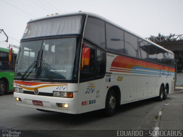 Viação Vale do Tietê 724 na cidade de São Paulo, São Paulo, Brasil, por EDUARDO - SOROCABUS. Número da foto: #3104321.