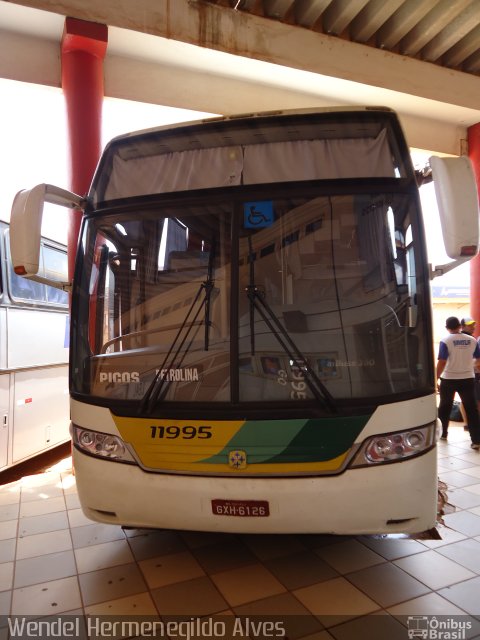 Empresa Gontijo de Transportes 11995 na cidade de Picos, Piauí, Brasil, por Wendel Hermenegildo Alves. ID da foto: 3103808.