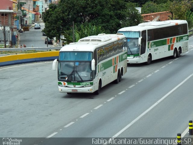 Cia. São Geraldo de Viação 14875 na cidade de Aparecida, São Paulo, Brasil, por Fabio Alcantara. ID da foto: 3104614.