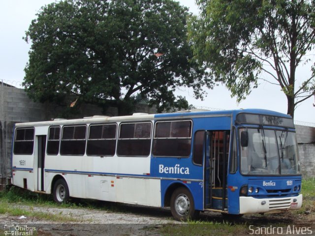 Transportadora Turística Benfica 1651 na cidade de Diadema, São Paulo, Brasil, por Sandro Alves. ID da foto: 3104958.