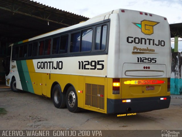Empresa Gontijo de Transportes 11295 na cidade de Várzea da Palma, Minas Gerais, Brasil, por Wagner Gontijo Várzea da Palma-mg. Número da foto: #3104054.