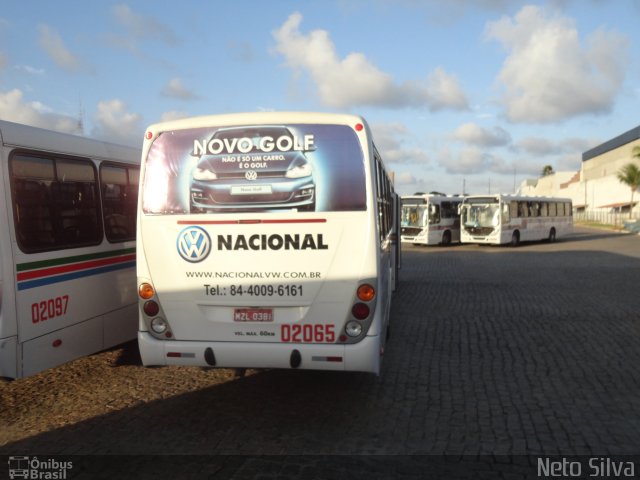 Auto Ônibus Santa Maria Transporte e Turismo 02065 na cidade de Natal, Rio Grande do Norte, Brasil, por Neto Silva. Número da foto: #3129238.