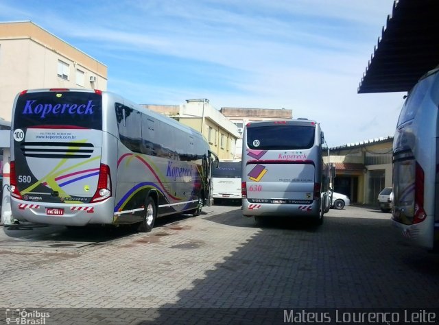 Kopereck Turismo 580 na cidade de Pelotas, Rio Grande do Sul, Brasil, por Paulo Ricardo  Rodrigues Villanova. Número da foto: #3129326.