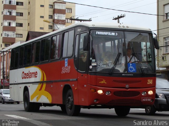 Ozelame Transportes 2546 na cidade de Caxias do Sul, Rio Grande do Sul, Brasil, por Sandro Alves. ID da foto: 3128913.