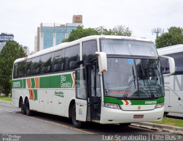 Cia. São Geraldo de Viação 20055 na cidade de Curitiba, Paraná, Brasil, por Luiz Scarabotto . Número da foto: #3127895.