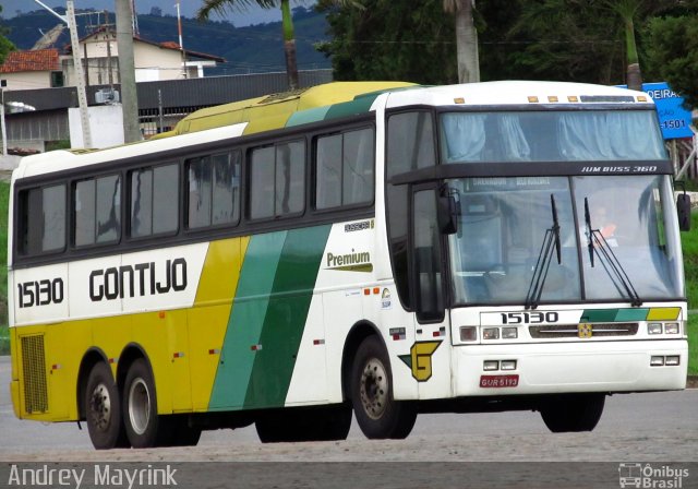 Empresa Gontijo de Transportes 15130 na cidade de Perdões, Minas Gerais, Brasil, por Andrey Gustavo. ID da foto: 3128437.