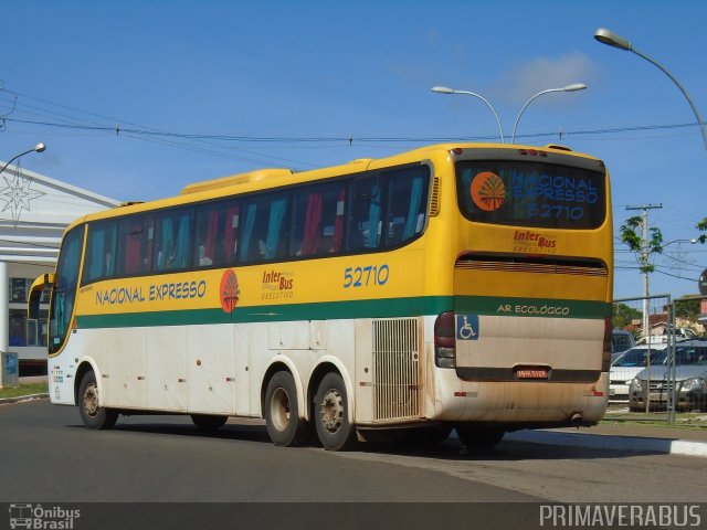 Nacional Expresso 52710 na cidade de Rio Verde, Goiás, Brasil, por Alexandre Rodrigo. Número da foto: #3129439.