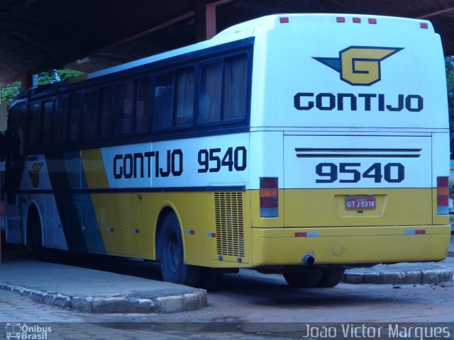 Empresa Gontijo de Transportes 9540 na cidade de São Francisco, Minas Gerais, Brasil, por João Victor Marques. ID da foto: 3128479.