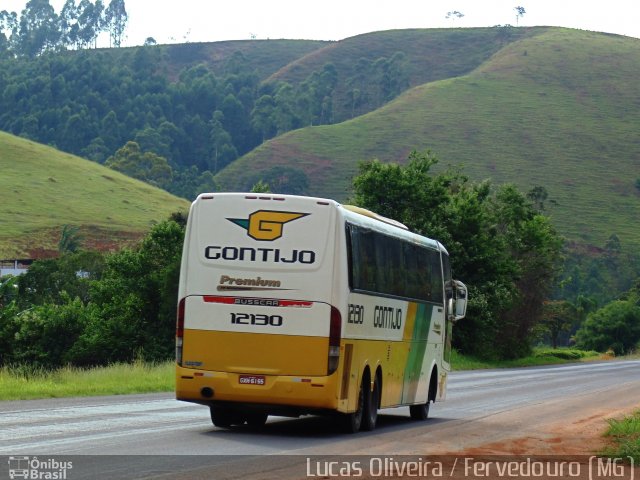 Empresa Gontijo de Transportes 12130 na cidade de Fervedouro, Minas Gerais, Brasil, por Lucas Oliveira. Número da foto: #3129287.