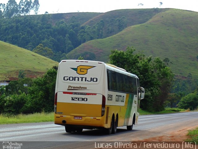 Empresa Gontijo de Transportes 12130 na cidade de Fervedouro, Minas Gerais, Brasil, por Lucas Oliveira. ID da foto: 3129287.