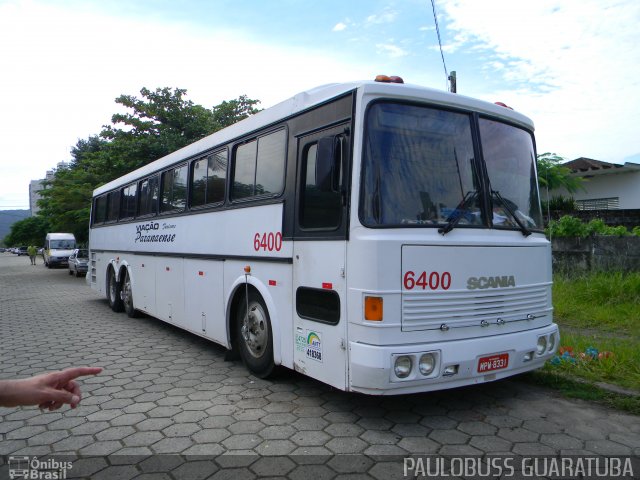 Viação Paranaense Turismo 6400 na cidade de Guaratuba, Paraná, Brasil, por Paulobuss  Guaratuba. ID da foto: 3127836.