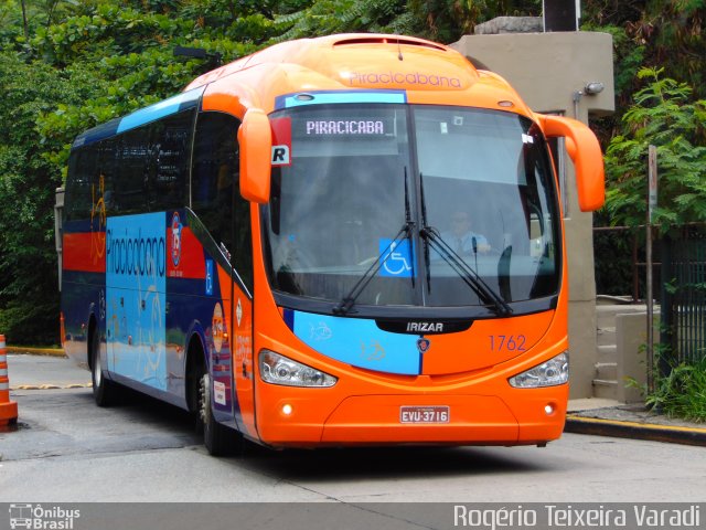 Viação Piracicabana 1762 na cidade de São Paulo, São Paulo, Brasil, por Rogério Teixeira Varadi. Número da foto: #3128307.