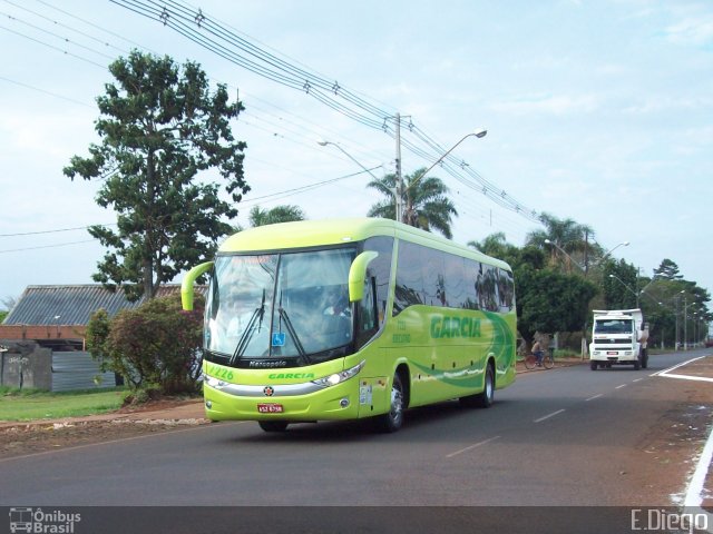 Viação Garcia 7226 na cidade de Rolândia, Paraná, Brasil, por Diego Lopes. ID da foto: 3127695.