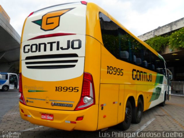 Empresa Gontijo de Transportes 18995 na cidade de Belo Horizonte, Minas Gerais, Brasil, por Luis Philippe Cardoso Coelho. Número da foto: #3130737.