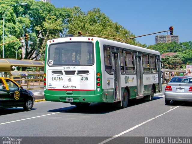 Dota 405 na cidade de Buenos Aires, Argentina, por Donald Hudson. Número da foto: #3130616.