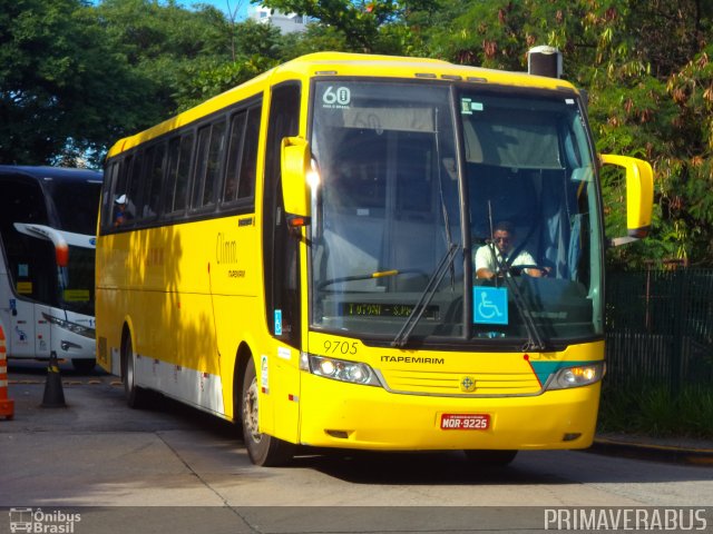 Viação Itapemirim 9705 na cidade de São Paulo, São Paulo, Brasil, por Alexandre Rodrigo. Número da foto: #3130188.