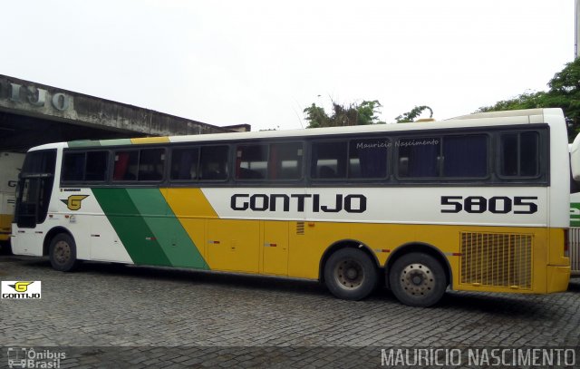 Empresa Gontijo de Transportes 5805 na cidade de Belo Horizonte, Minas Gerais, Brasil, por Maurício Nascimento. ID da foto: 3132208.