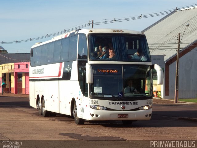 Auto Viação Catarinense 2694 na cidade de Cascavel, Paraná, Brasil, por Alexandre Rodrigo. Número da foto: #3131877.