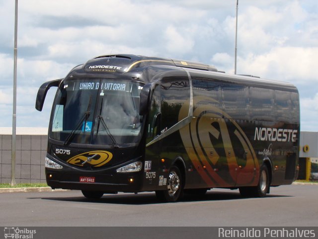 Expresso Nordeste 5075 na cidade de Guarapuava, Paraná, Brasil, por Reinaldo Penha. ID da foto: 3131731.