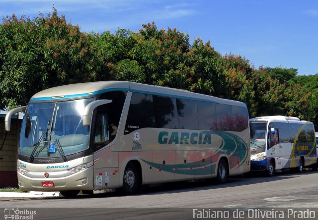 Viação Garcia 7286 na cidade de São Paulo, São Paulo, Brasil, por Fabiano de Oliveira Prado. Número da foto: #3130871.