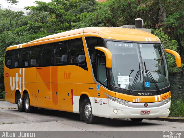 UTIL - União Transporte Interestadual de Luxo 4004 na cidade de São Paulo, São Paulo, Brasil, por Altair Júnior. Número da foto: #3131569.