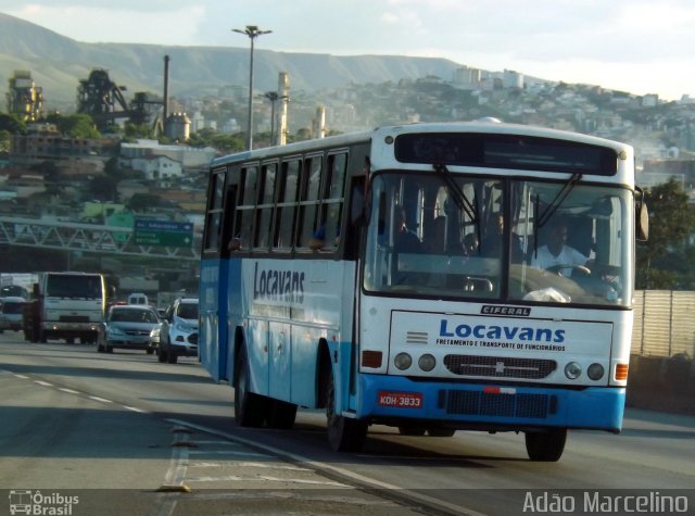 Locavans 3833 na cidade de Belo Horizonte, Minas Gerais, Brasil, por Adão Raimundo Marcelino. Número da foto: #3134387.