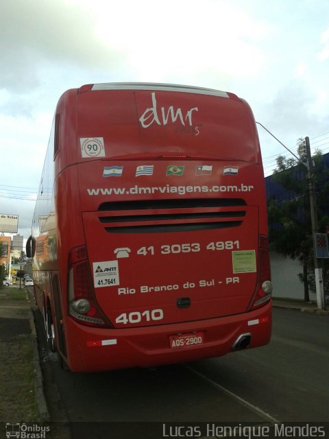 DMR Viagens 4010 na cidade de Guarapuava, Paraná, Brasil, por Lucas Henrique Mendes. Número da foto: #3132793.