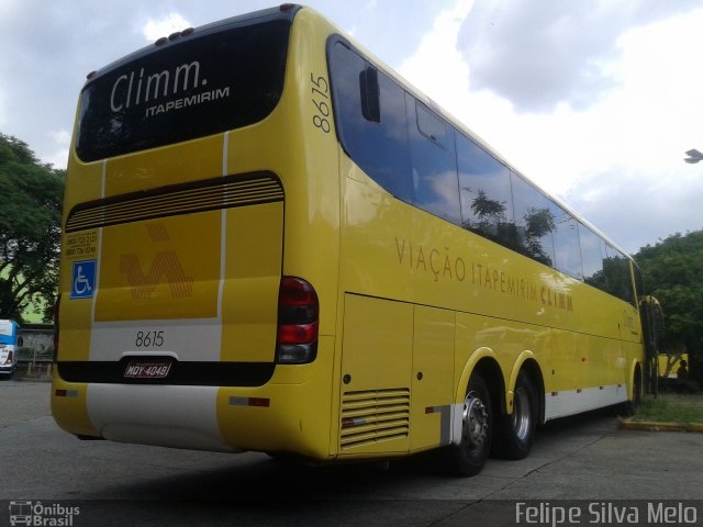 Viação Itapemirim 8615 na cidade de São Paulo, São Paulo, Brasil, por Felipe Silva Melo. Número da foto: #3132875.