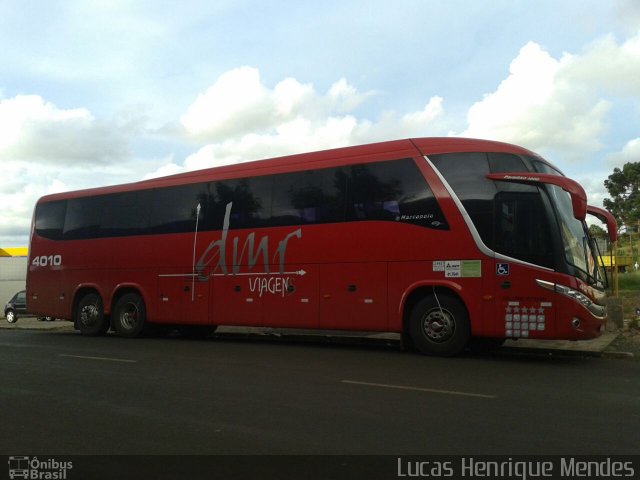 DMR Viagens 4010 na cidade de Guarapuava, Paraná, Brasil, por Lucas Henrique Mendes. ID da foto: 3132781.