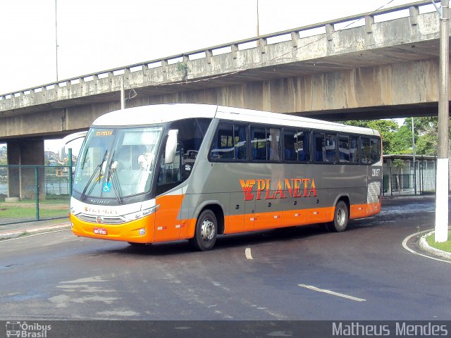 Planeta Transportes Rodoviários 2067 na cidade de Vitória, Espírito Santo, Brasil, por Matheus Mendes. Número da foto: #3132970.