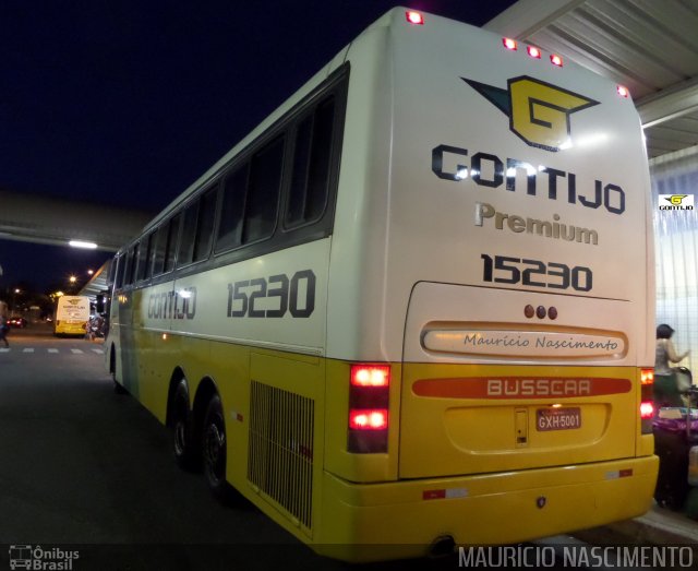 Empresa Gontijo de Transportes 15230 na cidade de Belo Horizonte, Minas Gerais, Brasil, por Maurício Nascimento. ID da foto: 3134752.