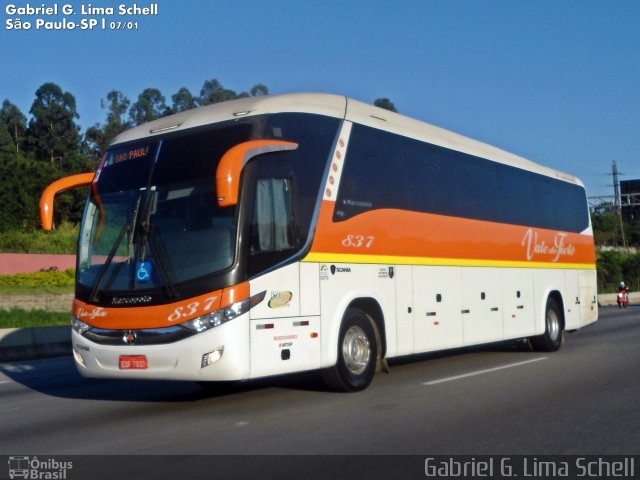 Viação Vale do Tietê 837 na cidade de Jundiaí, São Paulo, Brasil, por Gabriel Giacomin de Lima. ID da foto: 3134250.