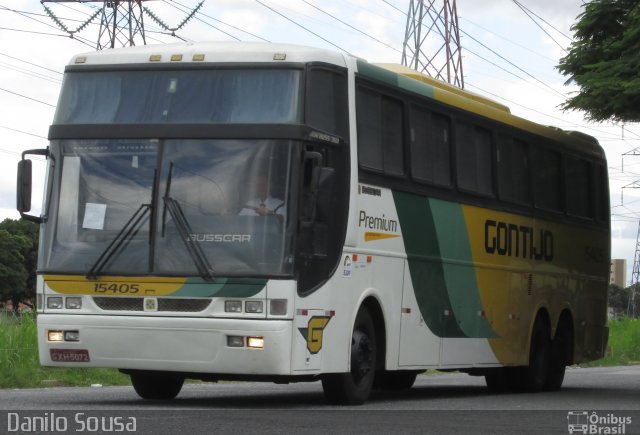 Empresa Gontijo de Transportes 15405 na cidade de São José dos Campos, São Paulo, Brasil, por Danilo Souza. ID da foto: 3134576.